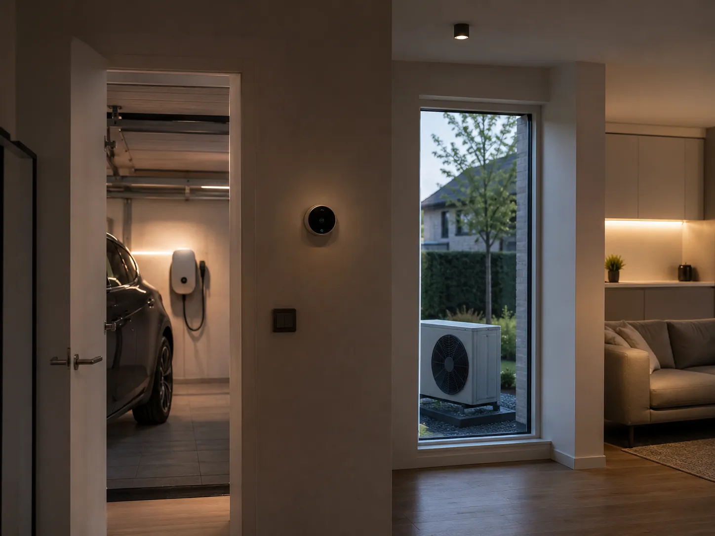 Wallbox, Wärmepumpe und Smart-Home-Steuerung — vernetztes Energiemanagement