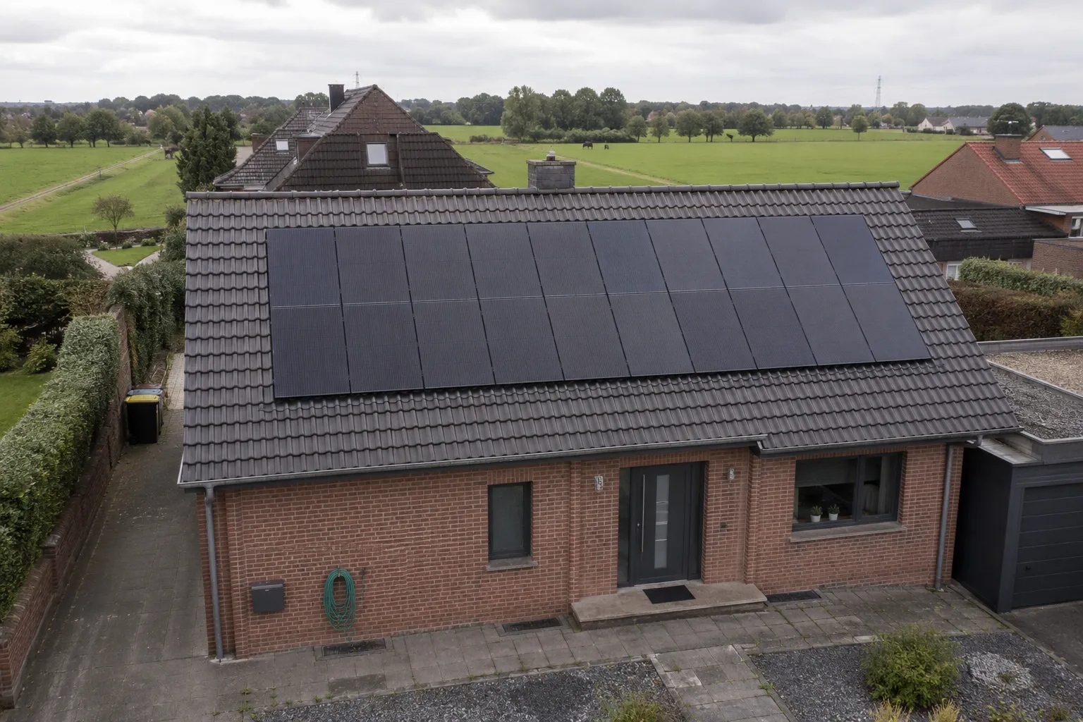 Photovoltaik auf Einfamilienhaus